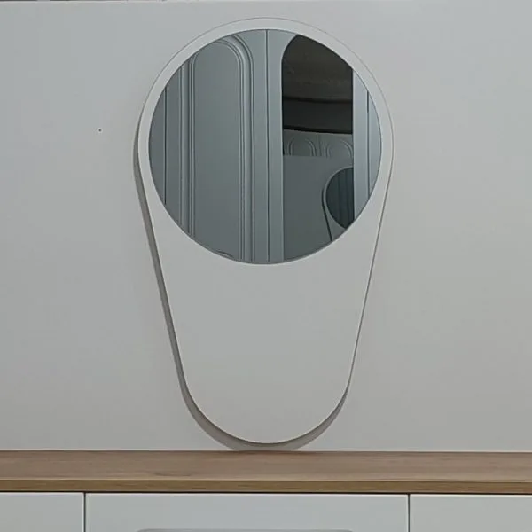 Hasko Bingöl Mobilya - Soft Üçgen Şifonyer & Konsol Aynası